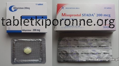 Tabletki Poronne Mizoprostol i Mifepristone