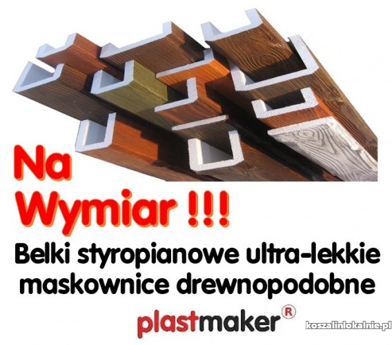 Imitacja drewnianych belek/desek na wymiar